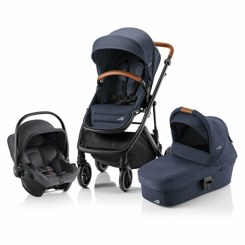 Коляска 3в1 Britax Römer Strider M, цвет Navy Ink / Midnight Grey