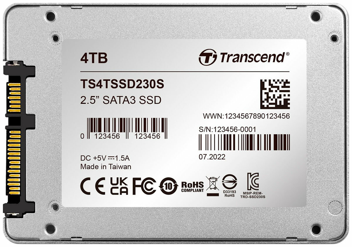 Накопитель SSD Transcend SSD230S 4.0Tb (TS4TSSD230S) - фото №16