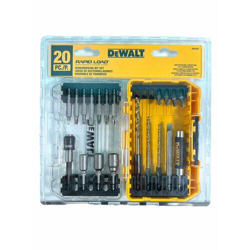 DEWALT DW2503 Rapid Load Tin Set, 20-Piece stationery tin set unicorns