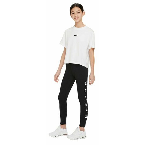 Легинсы NIKE, размер 48, черный girls bow leggings girls elastic leggings for girls sport pants teens kids girls casual trousers children pencil pant