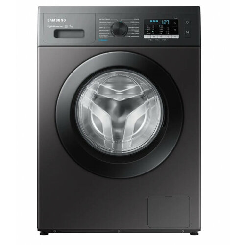 Стиральная машина фронтальная SAMSUNG WW70AG5S20CXLP темно-серыйчерный 7 кг диспл инвертор пар 6820000₽