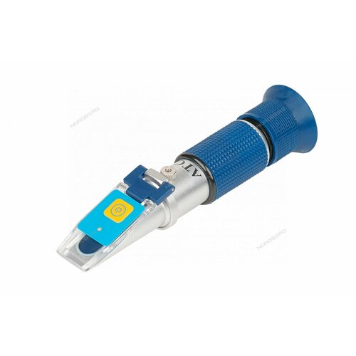 Автомобильный рефрактометр 4 в 1 для антифриза, охлаждающей жидкости, электролита и мочевины NORDBERG черный