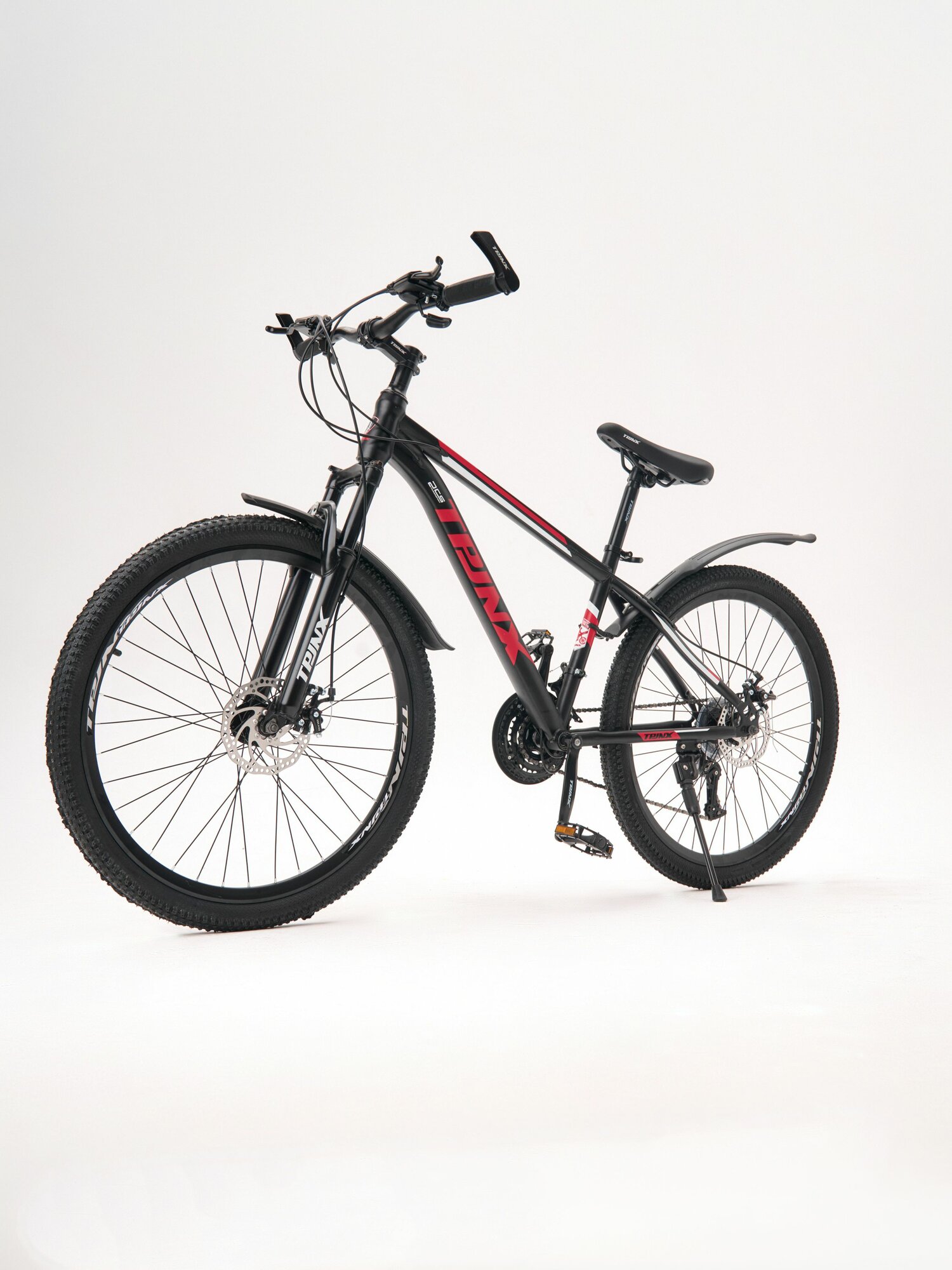 фото Подростковый велосипед Tpjnx Z-008/24, 24" дюймов, Черно-Красный