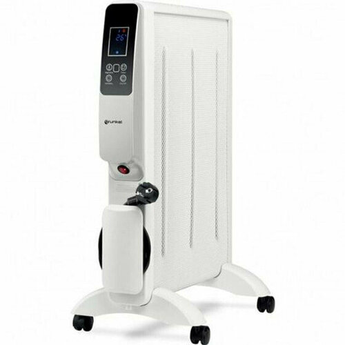 Слюдяной радиатор Grunkel Цифровой Белый Серый 1500 W 1923400₽