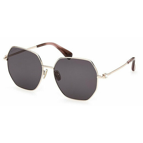 фото Солнцезащитные очки max mara max mara mm 0048-d 28t mm 0048-d 28t, золотой