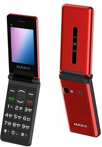 Сотовый телефон Maxvi E9 red