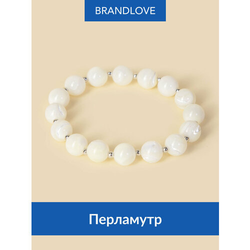 фото Браслет bl jewelry zen, малахит, ангелит, лабрадор, агат, амазонит, коралл, гранат, турмалин, перламутр, 1 шт., размер 17 см