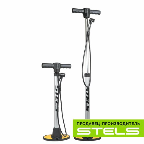 Ручной велонасос STELS ZF-001, алюминий насос ручной для перекачки и накачки жидкости