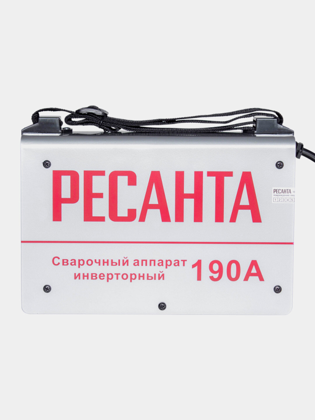 Сварочный аппарат Ресанта инверторный САИ 190 65/2 (1шт) (САИ-190)