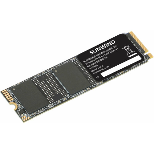 Накопитель SSD SunWind PCIe 40 x4 1TB SWSSD001TN4 745000₽
