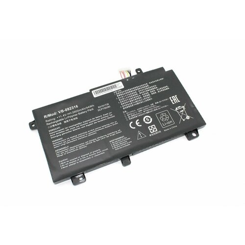 Аккумулятор для ноутбука Asus FX504GD FX505GM, 11.4V, 3900mAh, OEM, p/n B31N1726, 1 шт аккумулятор oem совместимый с b31n1726 для ноутбука asus fx504 11 4v 3900mah