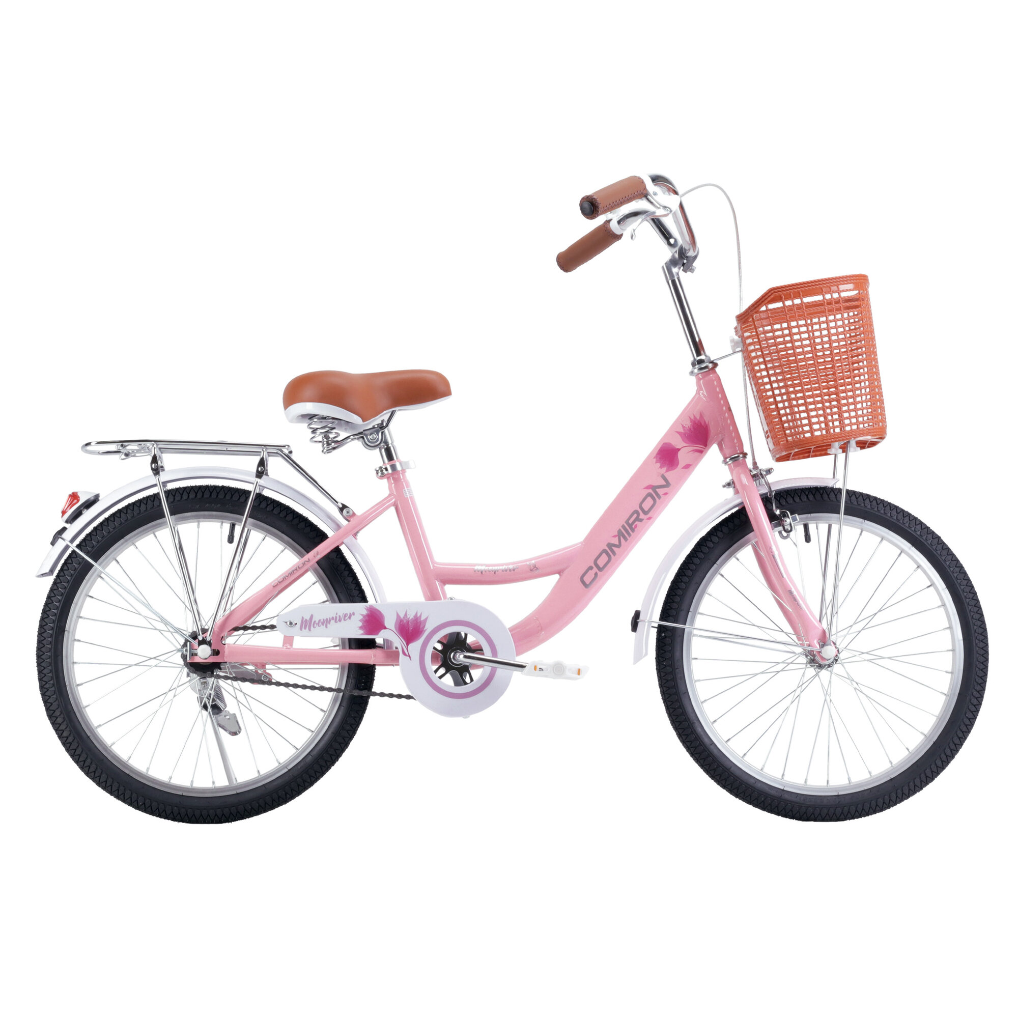 Детский велосипед 20" дюймов. COMIRON MOONRIVER / на рост: 110-140см / Цвет: розовый