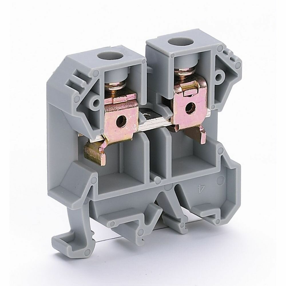 фото Зажим наборный ЗНИ-10кв. мм (JXB70А) серый