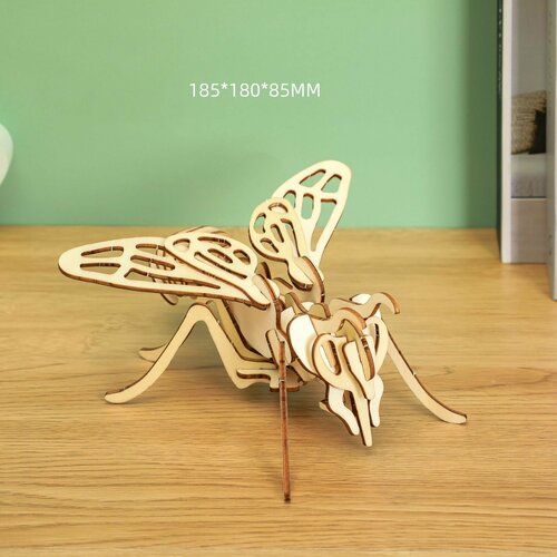 Конструктор деревянный - Пчела - модель A167 Бренд DLED 460₽