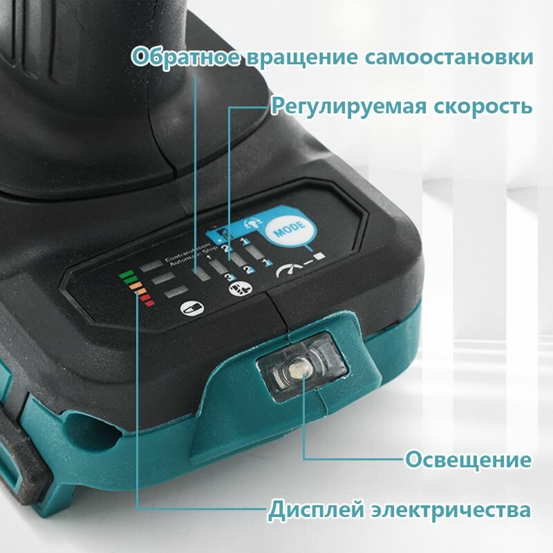 Гайковерты Аккумуляторные 2000HM, 3/4 Дюйма аккумуляторный электрический ударный гайковерт, без аккумулятора и зарядного устройства