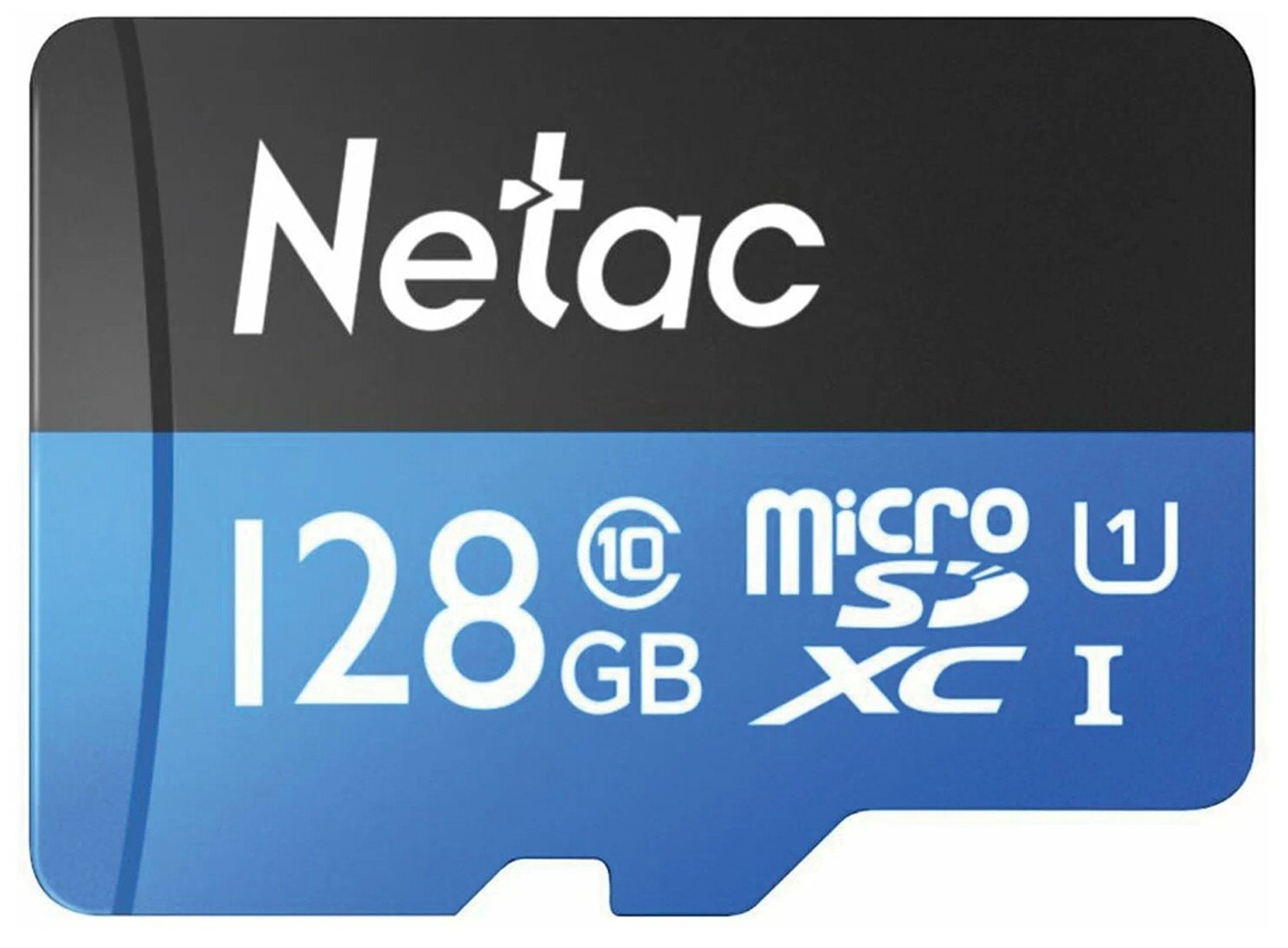 Карта памяти Netac P500, microSDXC, 128 ГБ, Class 10, UHS-I U1, R/W 90/25 МБ/с, 1 шт. (NT02P500STN-128G-S)