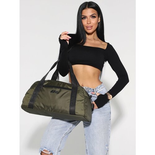 фото Сумка спортивная capline, 15 л, 21х22х50 см, ручная кладь, хаки