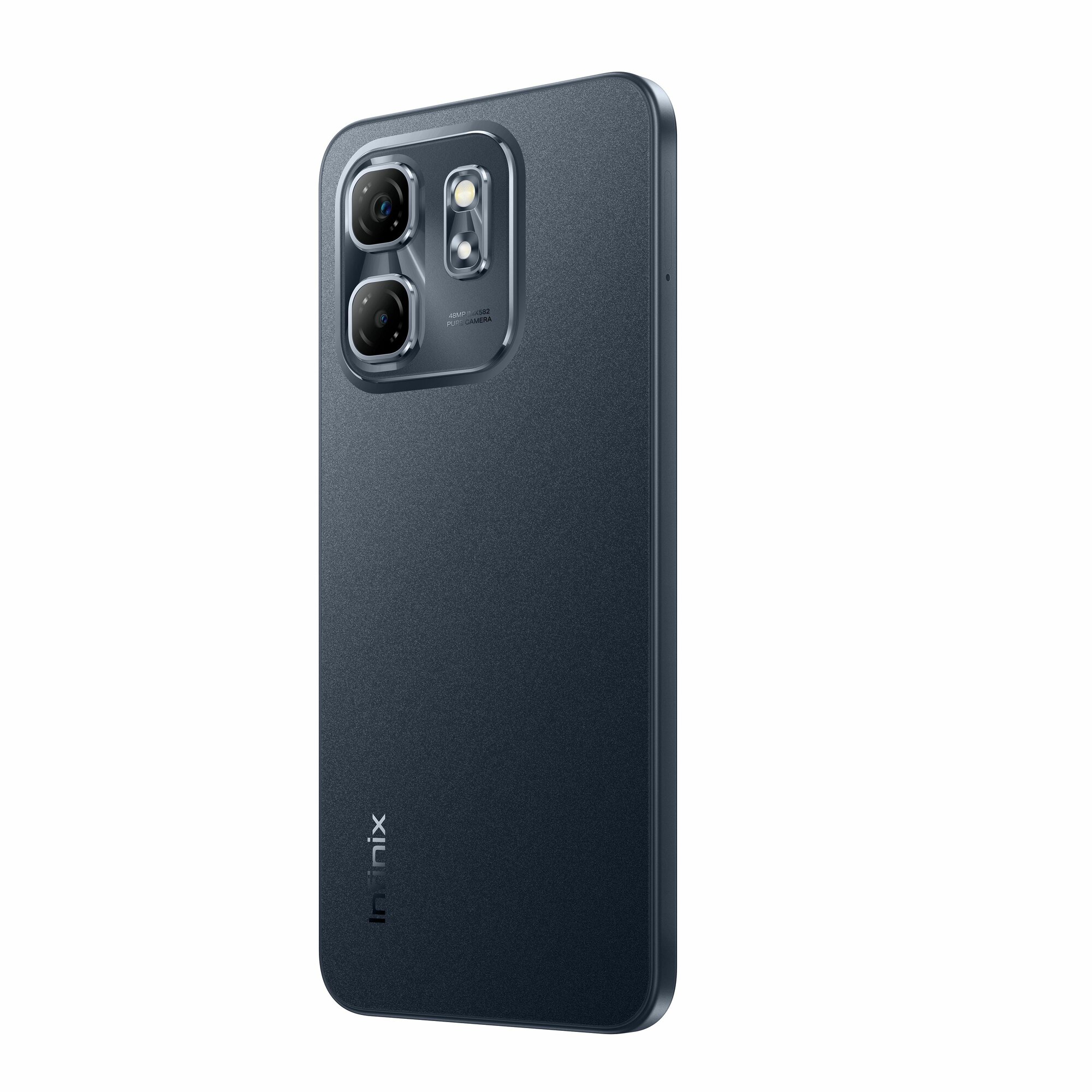 Смартфон Infinix HOT 50i, 6/128 GB, 2 nano-SIM, NFC, черный, Ростест — фото 1