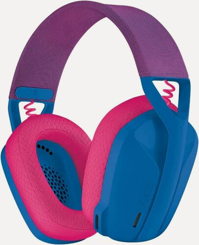 Изображение товара Беспроводная компьютерная гарнитура Logitech G G435, Blue And Raspberry