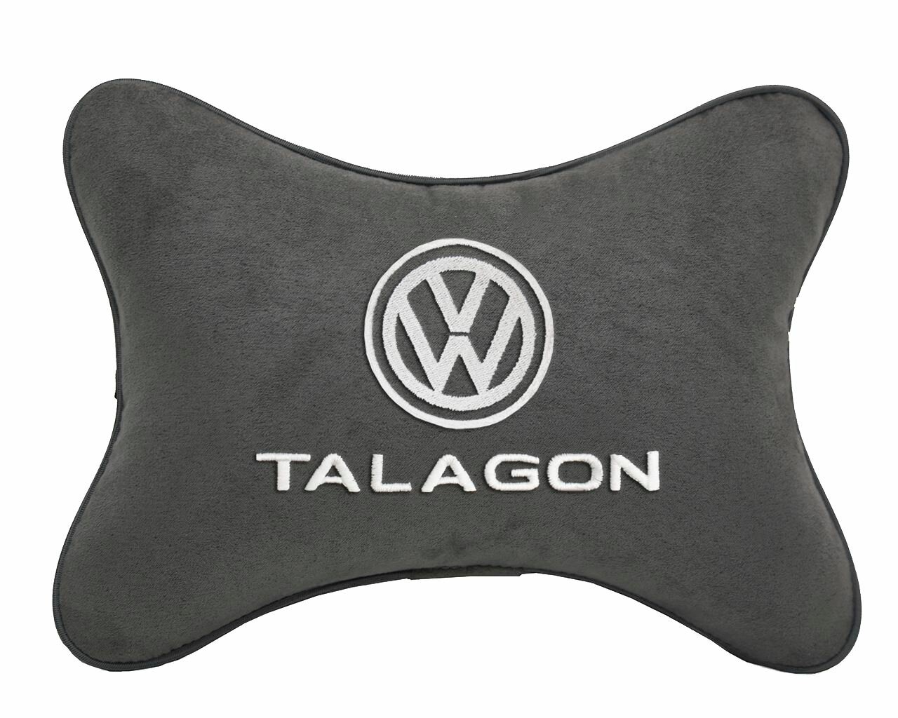 Подушка на подголовник темно-серая алькантара VOLKSWAGEN Talagon
