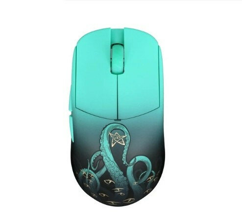 Мышь беспроводная/проводная ARDOR GAMING Atlantis Nordic-R’lyeh зеленый