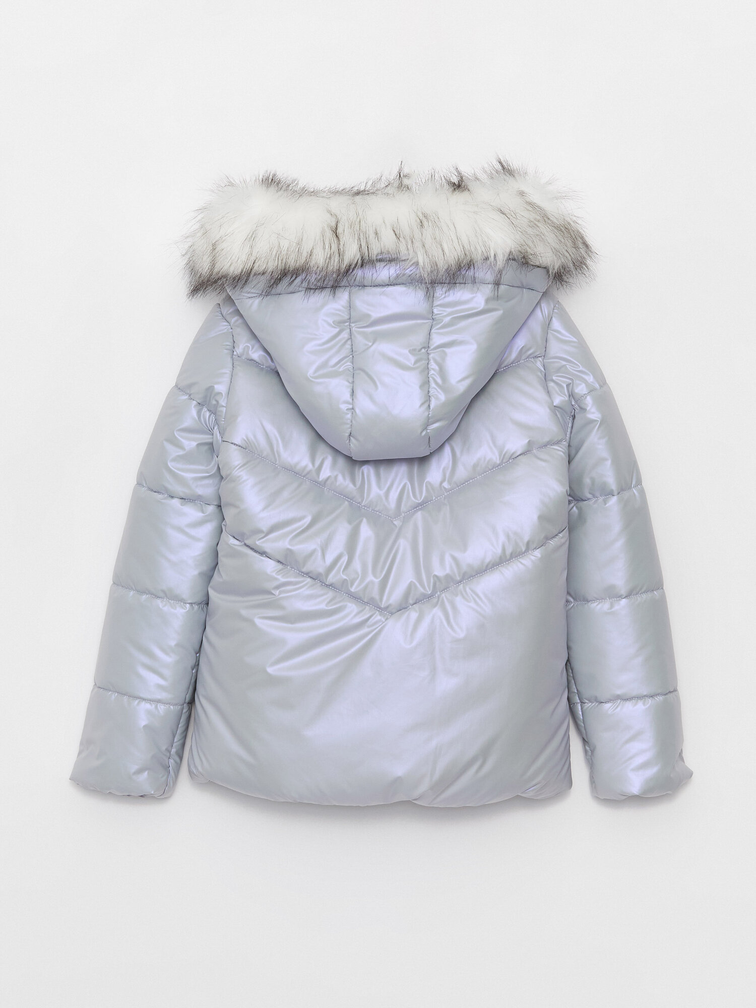 Пальто LC Waikiki, размер 10-11 лет, лиловый — фото 1