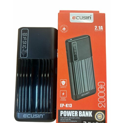 Повербанк 20000 мАч Power Bank 20000 mAh Внешний аккумулятор Ecusin EP-K13 1550₽