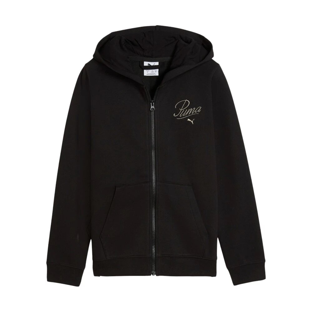 Толстовка PUMA, размер 164, черный — фото 1