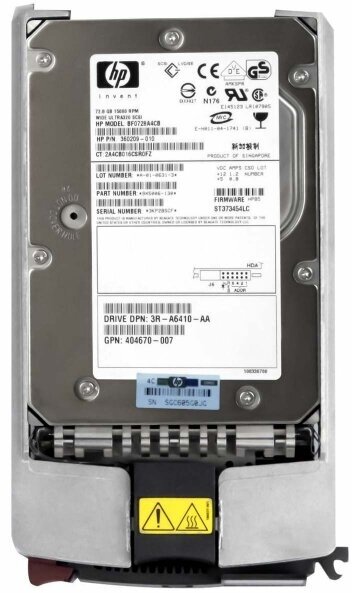 Жесткий диск HP 404670-007 72,8Gb U320SCSI 3.5" HDD