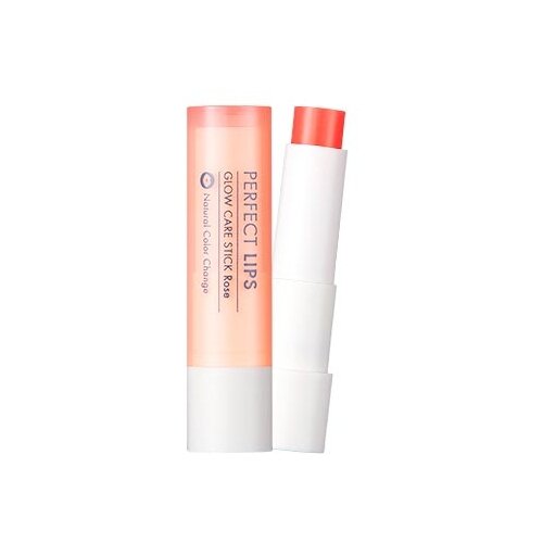 TONY MOLY Оттеночный бальзам для губ Perfect lips glow care Rose