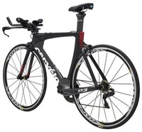 Шоссейный велосипед Cervelo P3 Ultegra Di2 (2018) black/red 48 см (требует финальной сборки)