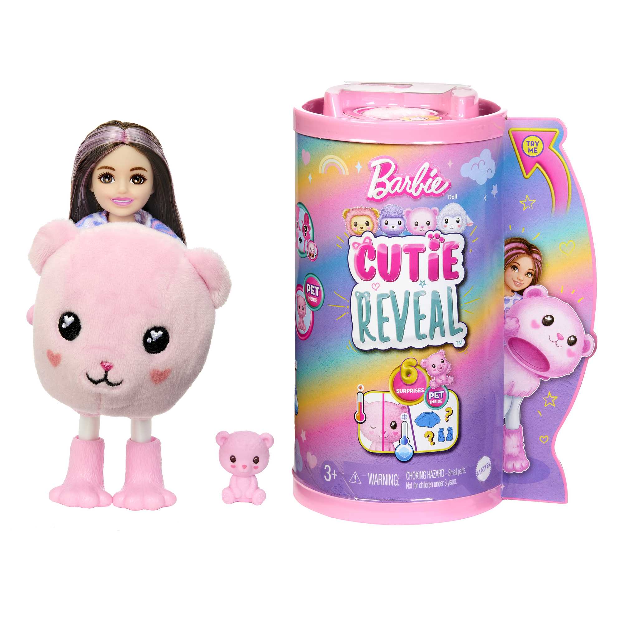 Набор Barbie Cutie Reveal Chelsea Teddy Bear 13 см HKR19