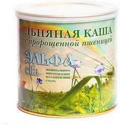 Эльфа Каша льняная с пророщенной пшеницей, 400 г, 1 уп.