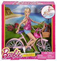 Набор Barbie на гламурном велосипеде, DJR54