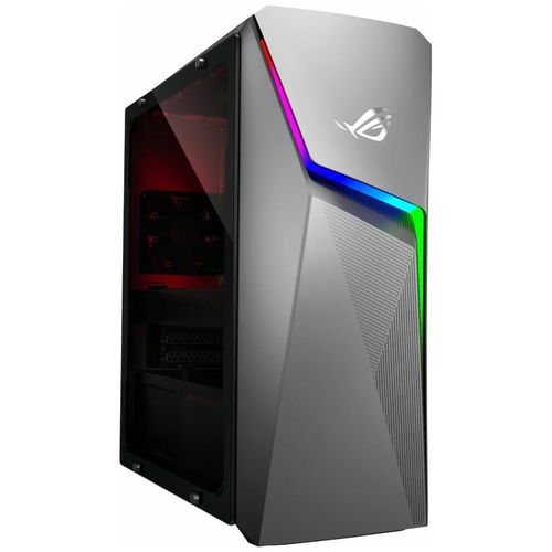 Игровой компьютер ASUS ROG Strix G10CE-51040F0010 Midi-Tower, Intel Core i5 10400F, 16 ГБ RAM, 512 ГБ SSD, NVIDIA GeForce GTX 1650, ОС не установлена, 500 Вт, серый