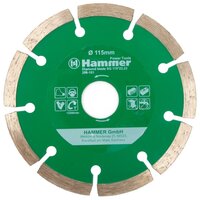 Диск алмазный отрезной 115x22.23 Hammer Flex 206-101 DB SG 1 шт.