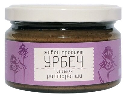 Урбеч Живой Продукт из семян расторопши, 225 г