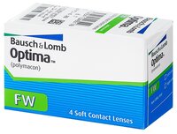 Контактные линзы Bausch & Lomb Optima FW (4 линзы) R 8,7 D -5,25