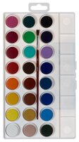JOVI Акварельные краски 24 цвета с кисточкой (800/24)