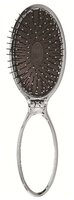 Wet Brush Мини-щетка для спутанных волос раскладная Pop and Go Detangler Metallic фиолетовый