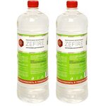 Биотопливо для биокаминов ZeFire Expert 3 литра (2 бутылки по 1,5 литра) - изображение
