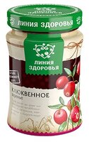 Варенье Линия Здоровья клюквенное, банка 360 г