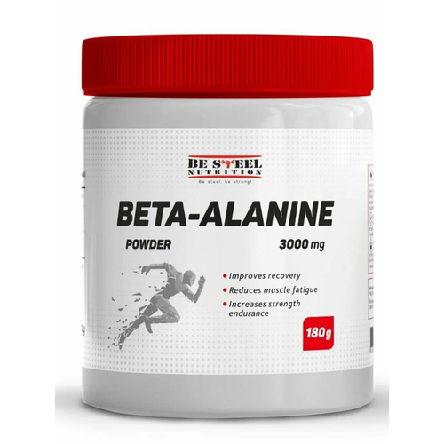 Аминокислота бета-аланин Beta-Alanine Powder 180г (натуральный) top100 аминокислота бета аланин 100г