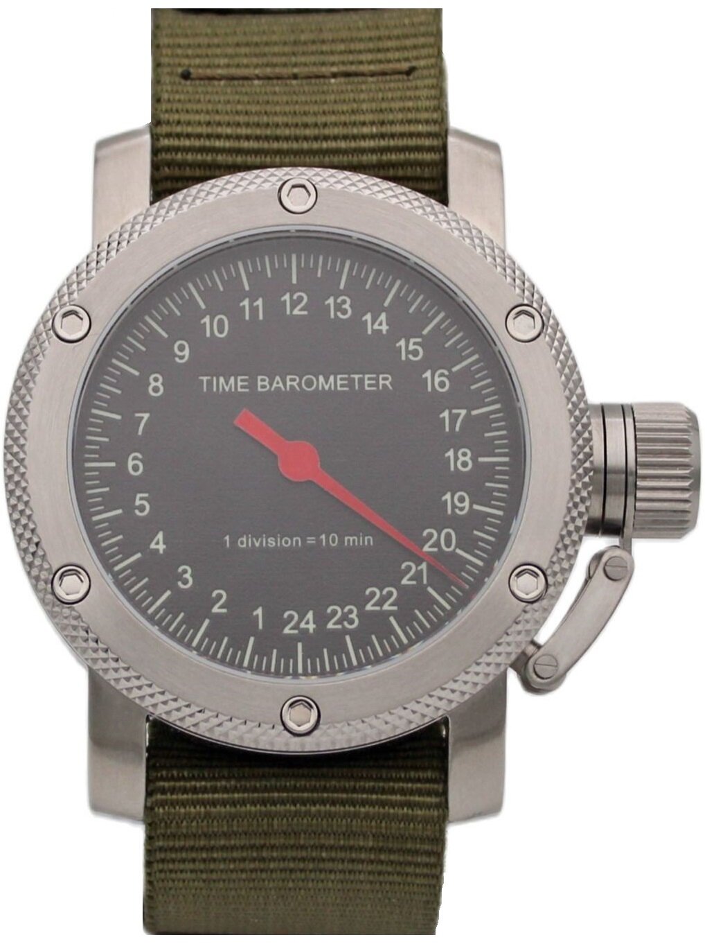 Часы Time Barometer однострелочные механические с автоподзаводом (сапфировое стекло) 1601.21