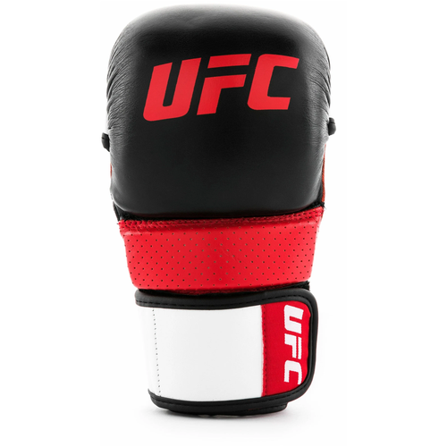 Перчатки UFC для спаринга UHK-69964 черный/красный L/XL шлем боксерский ufc uhk 69759 uhk 9009324