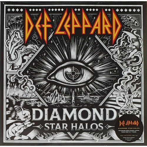 виниловая пластинка def leppard diamond star halos red Def Leppard Виниловая пластинка Def Leppard Diamond Star Halos