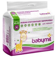 Одноразовые пеленки Babymil Эконом 60х40 5 шт.