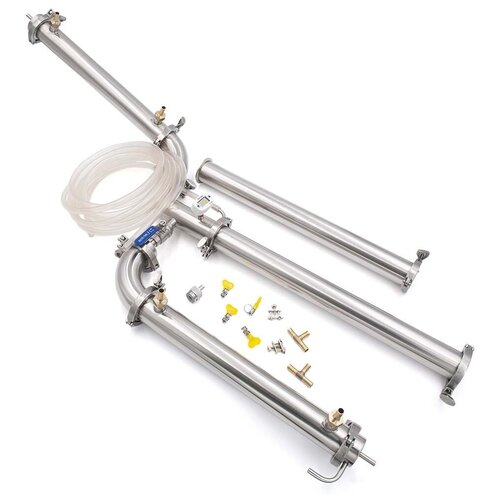 Ректификационная колонна для самогонного аппарата с отбором по пару на 2 дюйма стандартная комплектация 2629000₽