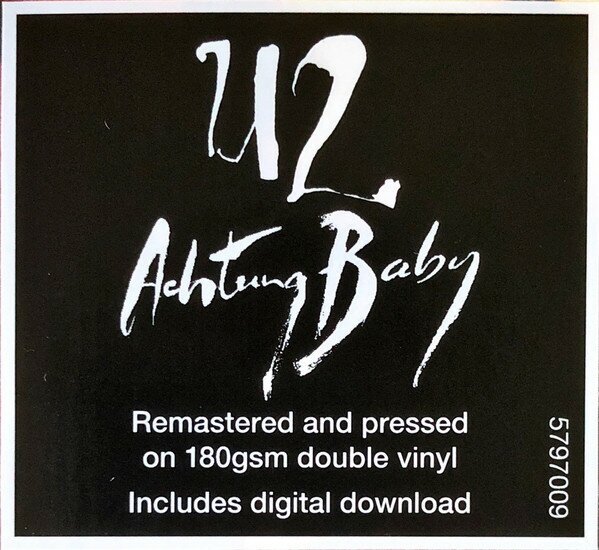 U2 U2 - Achtung Baby (2 LP) Universal Music - фото №6
