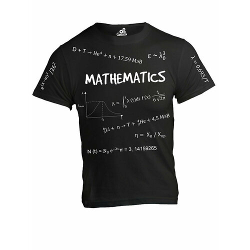 фото Футболка galaktika, размер l, черный